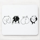 Hamster-Hintern Mousepad (Vorne)