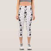 Hamster Hintern Pattern Capri Leggings (Vorderseite)
