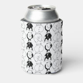 Hamster Hintern Pattern Dosenkühler (Kanne Rückseite)