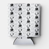 Hamster Hintern Pattern Dosenkühler (Vorderseite)