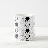 Hamster Hintern Pattern Kaffeetasse (Mittel)