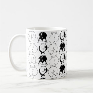Hamster Hintern Pattern Kaffeetasse