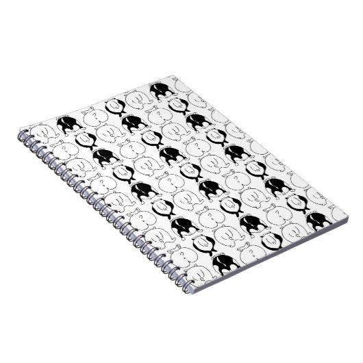 Hamster Hintern Pattern Notizblock (Rechte Seite)