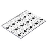 Hamster Hintern Pattern Notizblock (Linke Seite)