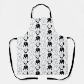 Hamster Hintern Pattern Schürze (Vorderseite)