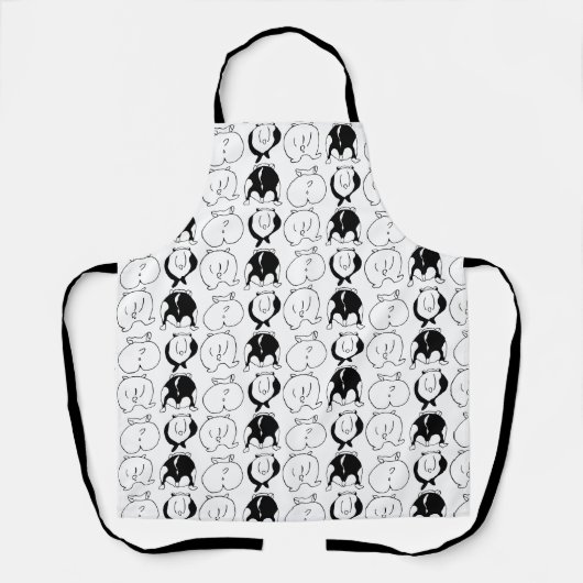 Hamster Hintern Pattern Schürze (Vorderseite)