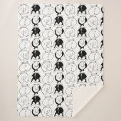 Hamster Hintern Pattern Sherpadecke (Vorderseite)