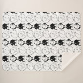 Hamster Hintern Pattern Sherpadecke (Vorderseite (Horizontal))