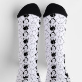 Hamster Hintern Pattern Socken (Oben)