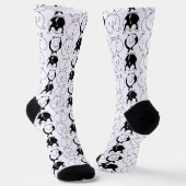 Hamster Hintern Pattern Socken (Gewinkelt)