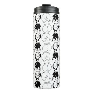 Hamster Hintern Pattern Thermosbecher