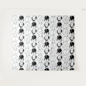 Hamster Hintern Pattern Wandteppich (Vorderseite (Horizontal))