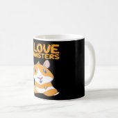 Hamster - I Liebe Hamsters Kaffeetasse (VorderseiteRechts)