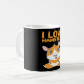 Hamster - I Liebe Hamsters Kaffeetasse (Vorderseite Links)