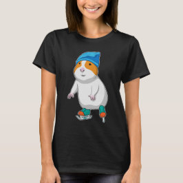 Hamster Ice Skaten Ice Skate T-Shirt