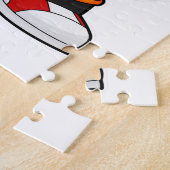 Hamster im Baseball mit Baseballschläger Puzzle (Seite)