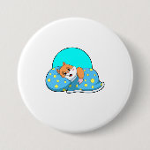 Hamster im Schlaf mit Blanket.PNG Button (Vorderseite)