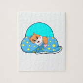 Hamster im Schlaf mit Blanket.PNG Puzzle (Vertikal)