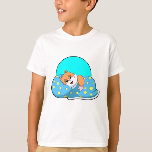 Hamster im Schlaf mit Blanket.PNG T-Shirt (Vorderseite)