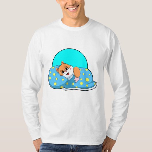 Hamster im Schlaf mit Blanket.PNG T-Shirt (Vorderseite)