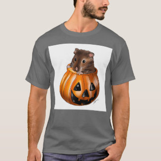 Hamster in einem Kürbisoriginal Kunstwerk von Sydo T-Shirt