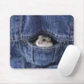Hamster in Tasche Mousepad (Mit Mouse)