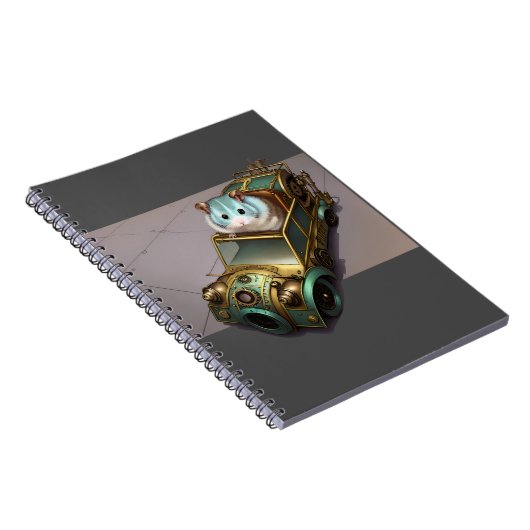 Hamster in the machine #1 notizblock (Rechte Seite)