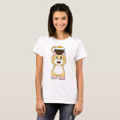 Hamster Kaffee Kaffeekanne T-Shirt (Vorne ganz)