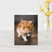 Hamster Karte (Gelbe Blume)