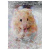 Hamster Klemmbrett (Rückseite)