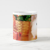 Hamster Kokolinka mit Weihnachtsbaum Jumbo-Tasse (Vorderseite)