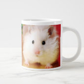 Hamster Kokolinka mit Weihnachtsbaum Jumbo-Tasse (Rechts)