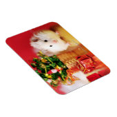 Hamster Kokolinka mit Weihnachtsbaum Magnet (Rechte Seite)