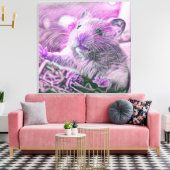 Hamster Leinwanddruck (Insitu (Wohnzimmer))