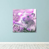 Hamster Leinwanddruck (Insitu (Holzboden))