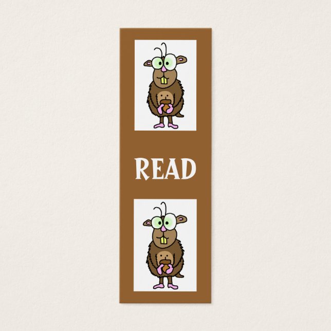 Hamster-Lesezeichen (Vorderseite)