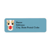 Hamster Liebe Erdbeere von Pocket*Lounge (Vorne)