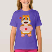 Hamster-Liebe T-Shirt (Vorderseite)