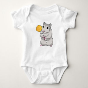 Hamster Lollipop Baby Strampler