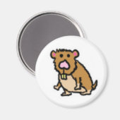 Hamster Magnet (Vorderseite/Rückseite)