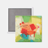 Hamster Magnet (Vorderseite/Rückseite)