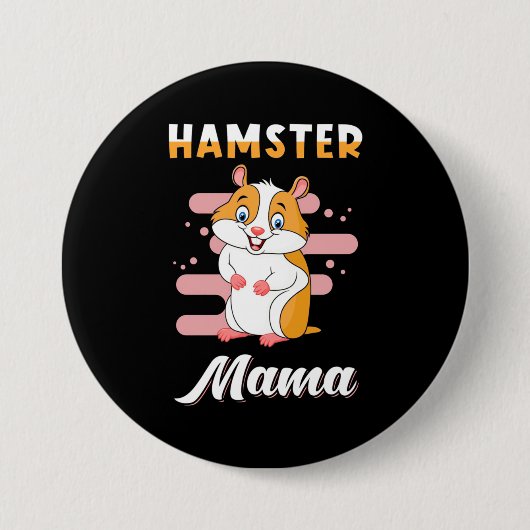 Hamster Mama Button (Vorderseite)