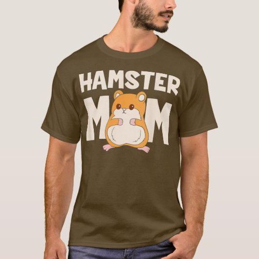 Hamster Mama Funny Hamster Mutter Frauen T-Shirt (Vorderseite)