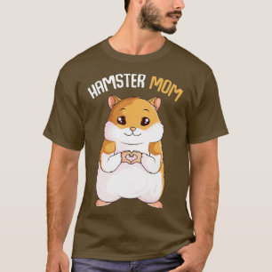 Hamster-Mama Hammy Mädchen Frauen T-Shirt