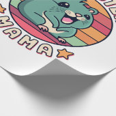 Hamster Mama Niedlich Kawaii Rodent Mother Geschenkpapier (Ecke)