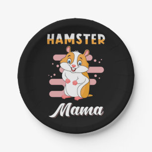 Hamster Mama Pappteller