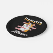 Hamster Mama Pappteller (Schrägansicht)