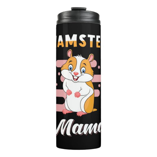 Hamster Mama Thermosbecher (Vorderseite)