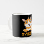 Hamster - mein Förderer ist Hamster Kaffeetasse (Vorderseite Links)
