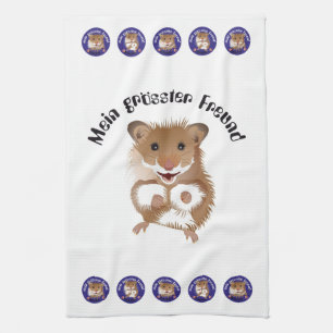 Hamster, mein grösster Freund Geschirrtuch